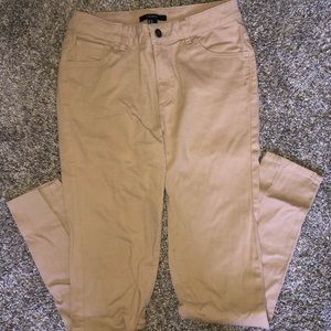 Stretchy khaki pants